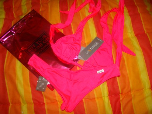 pinker Bikini