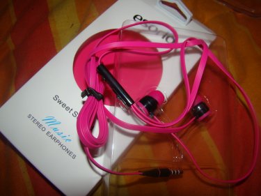 earphones Pink