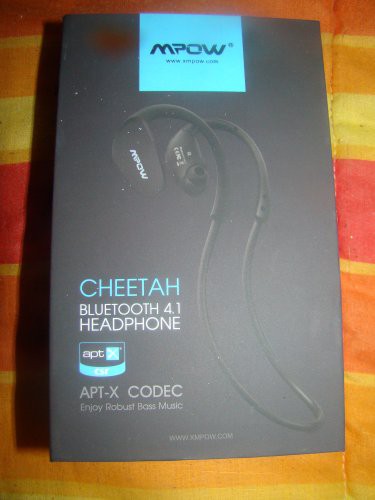 Mpow Cheetah Bluetooth 4.1 Wireless Schweißfänger Sport Stereo Kopfhörer